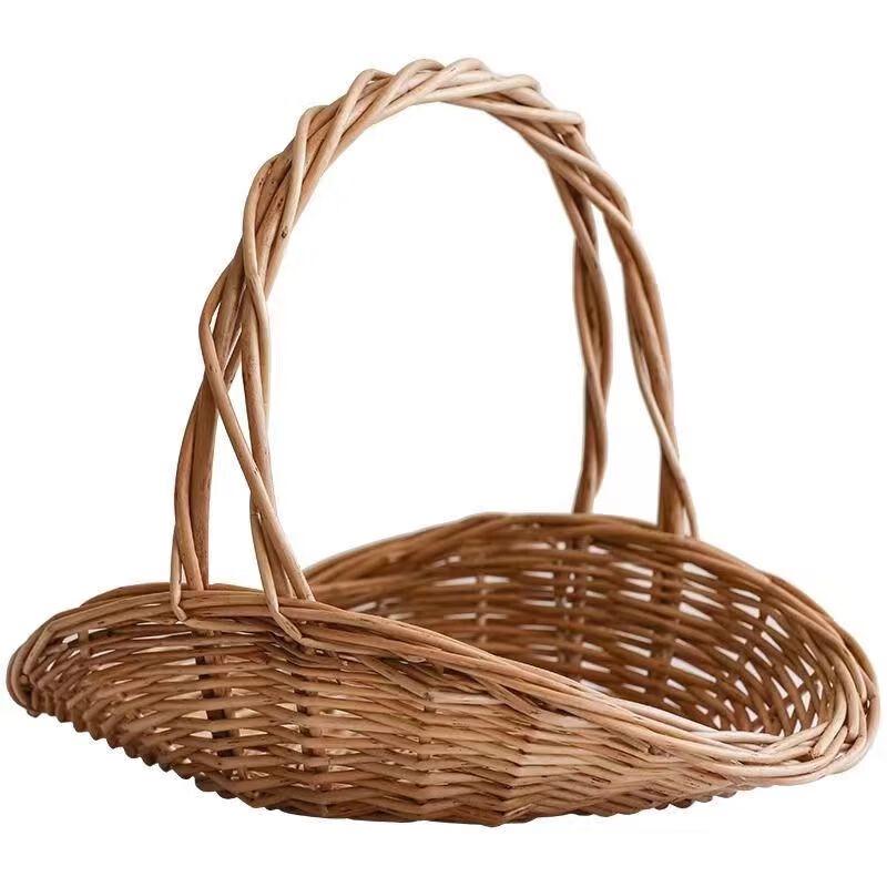 Deer Color Hand-Woven Basket
