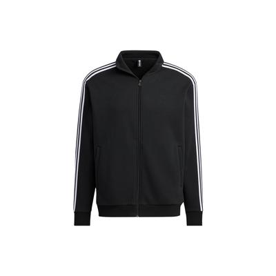 adidas Giacca Unisex Nera con Zip e Tre Strisce Neo a Taglio Ampio IA6909