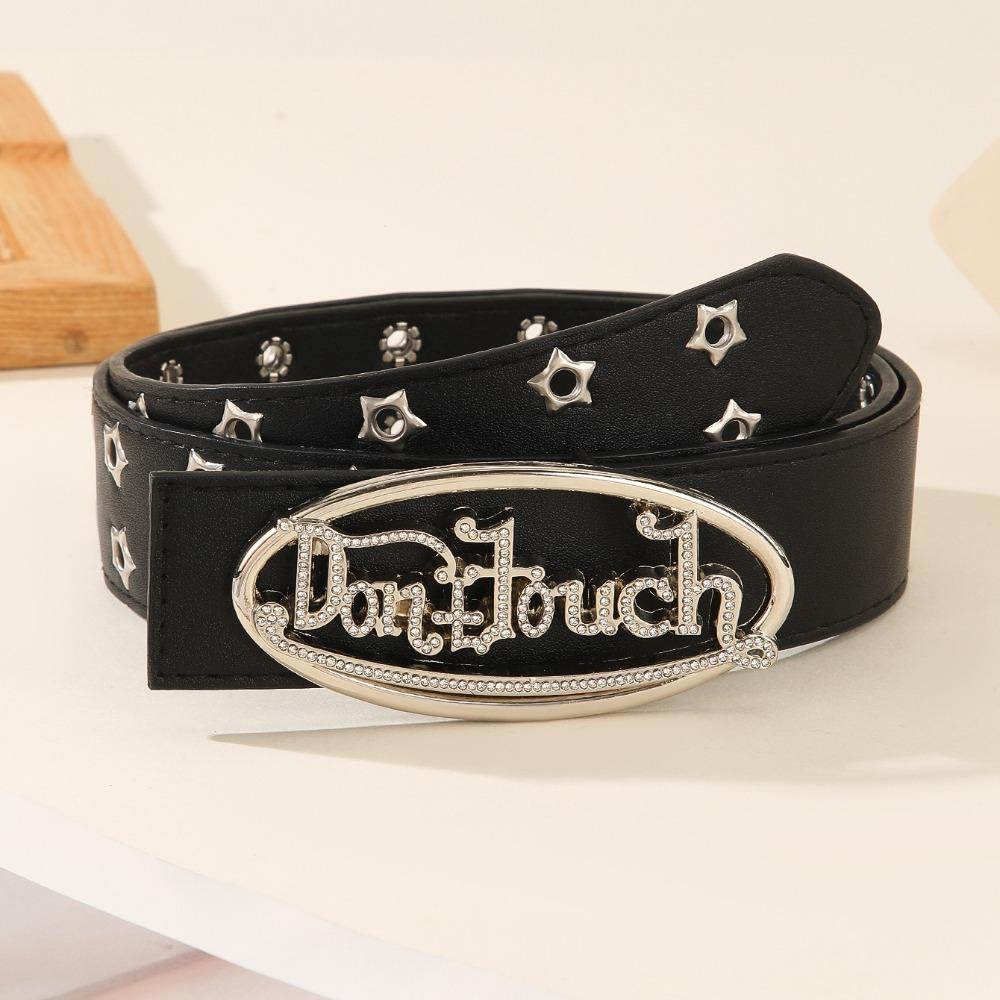 Pu Leather Punk Style Belt Vintage Women's Waist Belt Fashion Jeans Belt  Spicy Girls
