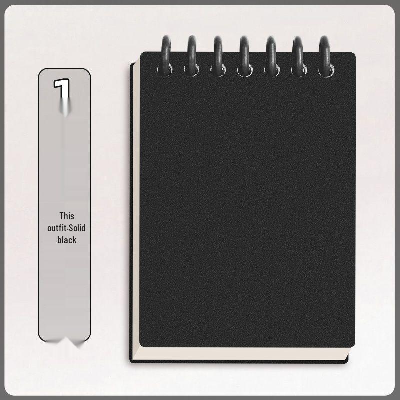 Mini Carnet de Poche A7 Haute Valeur - Agenda Personnel Étudiant à Feuilles Mobiles