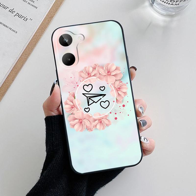 

Для Realme 10 4G Чохол Милий Панда Квітка М який Силіконовий Чохол для Телефона Для Realme 10 Pro+ Плюс Funda Coque Realme10 Pro Plus Capa Realme 10 Pro+