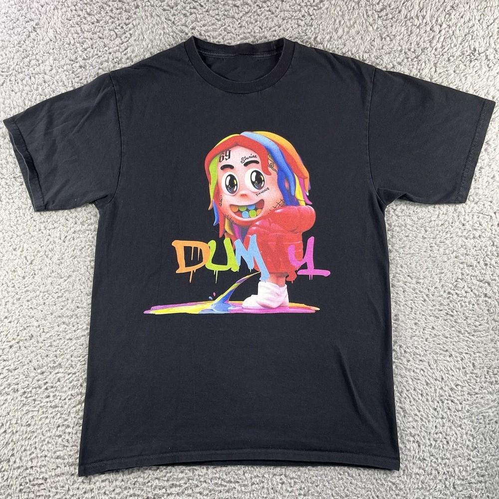 Tekashi 6ix9ine Dummy Boy Album T Shirt  Rap Hip Hop BO192 Unisex T-Shirt S