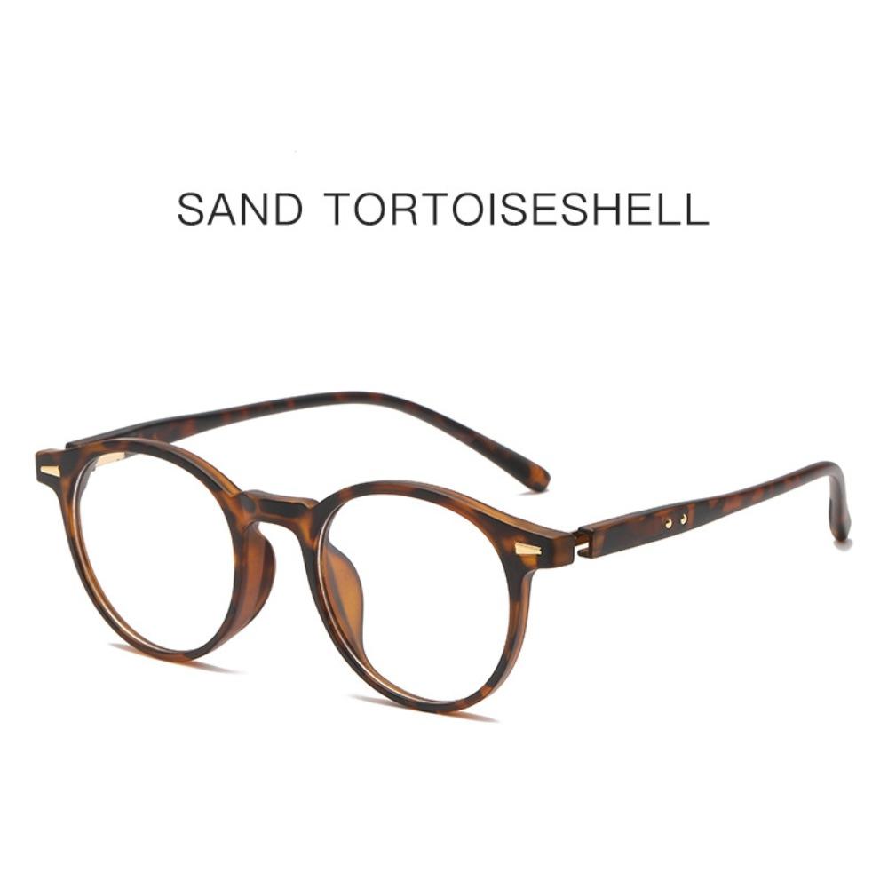 Retro Classic Round Women Anti Blue Light Eyewear Clear Lens Eyeglasses Men Eye Protection Computer Goggles Ultralight Eyewear