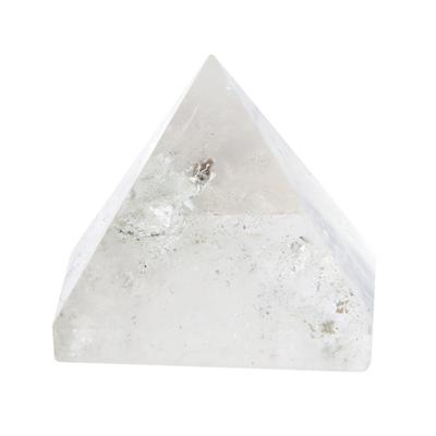 100percent  Natural Crystal Quartz Pyramid Energy Healing Tower Home Decoration Ornament
