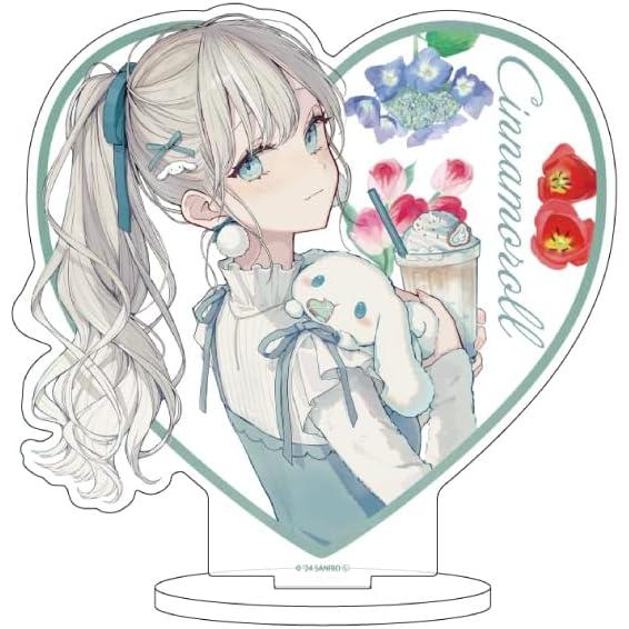Akakura x Sanrio Characters 25 Cinnamoroll [New Illustration] Acrylic Stand
