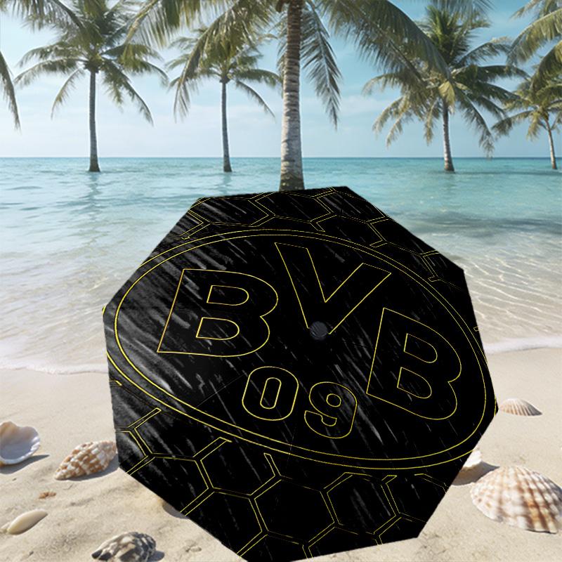 Borussia Dortmund Print Umbrella Automatic Opening/ Closing - Portable Foldable Design - Daily use for Travel/Outdoor - Gift for Birthday