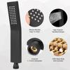 NearMoon Brass HandHeld Shower Head, Luxury High Pressure Shower Kit with Wall Connector and Hose Set, for Bathroom Showering System Contemporary