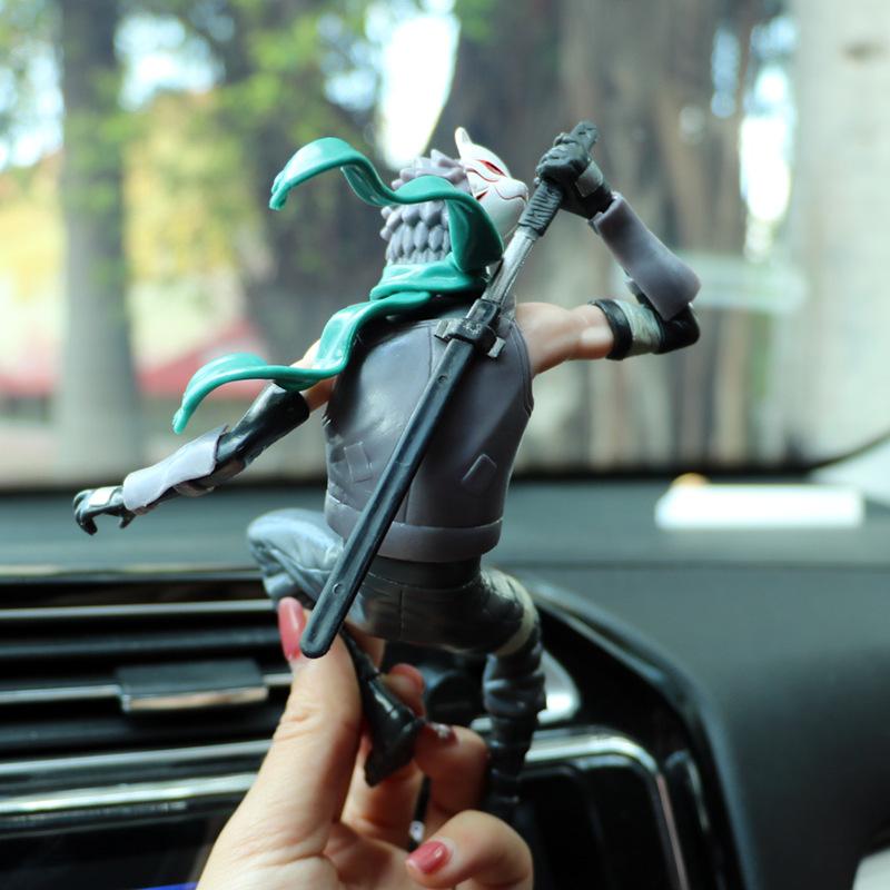 Non-Toxic 17Cm Anime Anbu Ninja Dark Hatake Kakashi Manga Figurine Statue Pvc Action Figure Collection Model Doll Toys Decoration