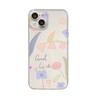 All-inclusive transparent mobile phone case iphone16 tulip 15 anti-drop soft case Apple 17promax trendy women's 11