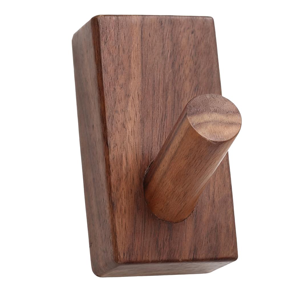 Wood Wall Hook Orderly Storage Smoother Surfaces Beautiful Practical Coat Hooks for Living Room Bedroom Kitchen