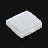 2/4 Slots Hard Plastic Battery Storage Boxes Case AA AAA Battery Holder Container Box With Clips For  2/4 X AA/AAA Batteries