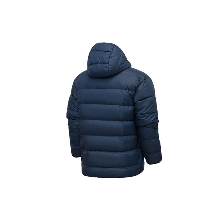 Adidas Originals Trefoil Windproof And Warm Down Jacket Winter Men Jackets Navy-Blue GE1299