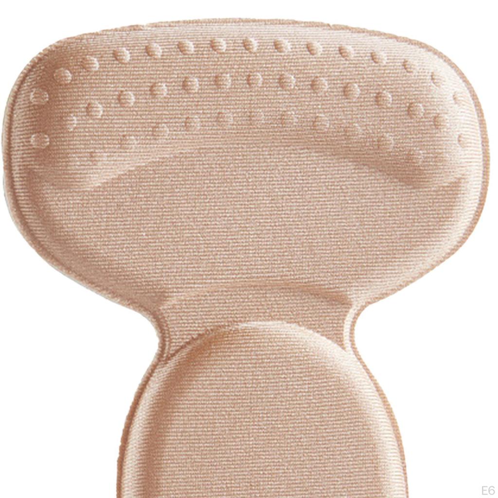2 Pieces Heel Cushion Pads Guards Liners Inserts for Loose Shoes