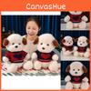 Adorable Dressed Teddy Dog Plush Toy Children Companion Bedtime Gift Soothing