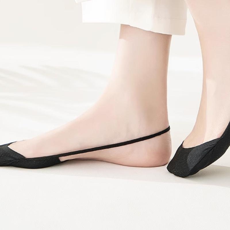 Spring and Summer Invisible Garter Socks Women Shallow Silicone Non-slip High Heels Do Not Fall Off The Heel Socks