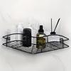 Anti Rust Stainless Steel Wall Mounted Shower Rack with Multiple Compartments, Wall Mounted Bathroom Storage Rack,shampoo, Conditioner,cosmetics Shelf