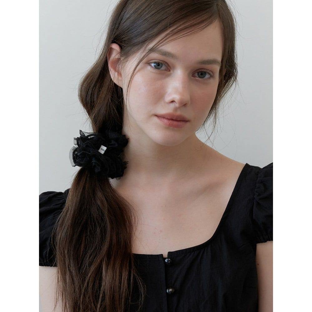 

Bella Lace Scrunch - Черный