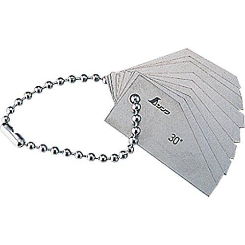 

Shinwa Sokutei Gauge for Bevel angle measurement [30-50 degrees] 9 pieces (97784) (Japan Import)