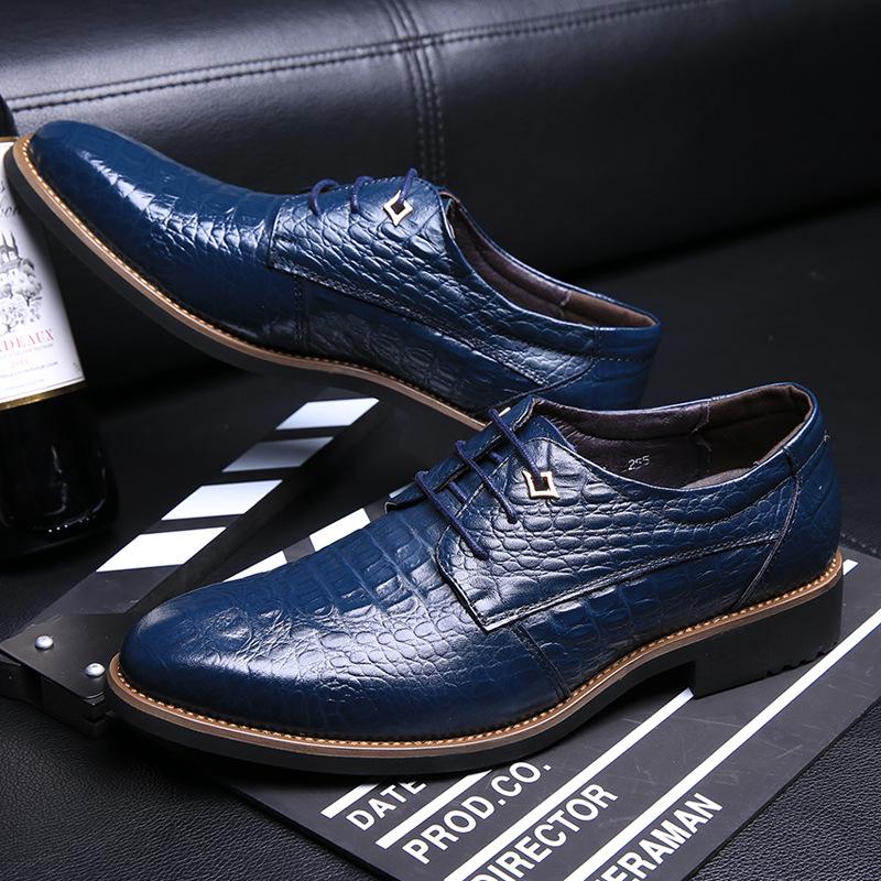Fashion High Quality Big Size Casual Shoes Men Business Breathable Men Casual Shoes Hot Sale Fashion Brand Blue Casual Men Shoes