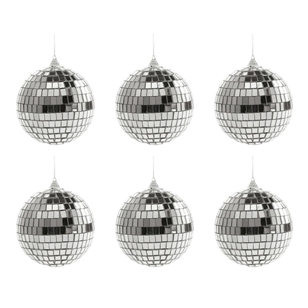 Captivating Light Patterns For Events Hanging Baubles Disco Balls Festive Ambiance Light Reflecting Sturdy String