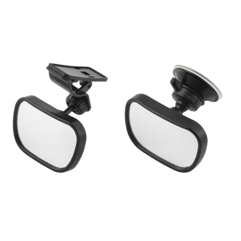 Lusterko wsteczne dla dziecka Lusterko do obserwacji dziecka w samochodzie 2 w 1 Monitor dla dzieci Lusterko bezpieczeństwa dziecka na tylne siedzenie samochodu Łatwa instalacja