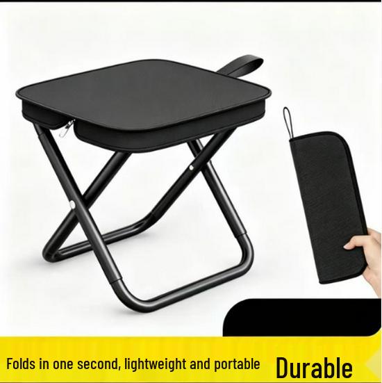 Compact Portable Outdoor Folding Chair and Stool for Camping, Picnics, and Fishing