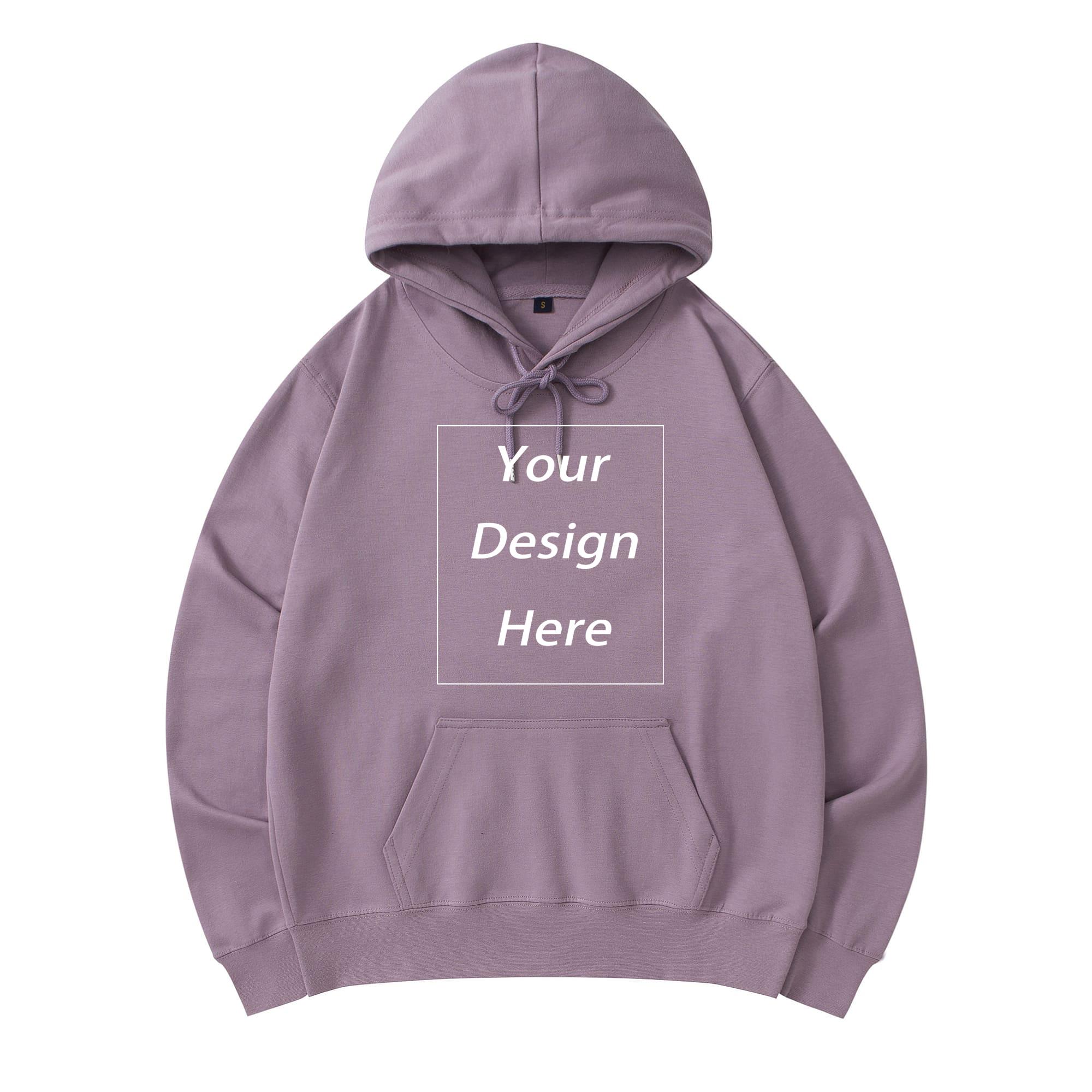 

300 г/м² хлопковая толстовка с капюшоном индивидуальные унисекс классические толстовки 2XL фиолетовый