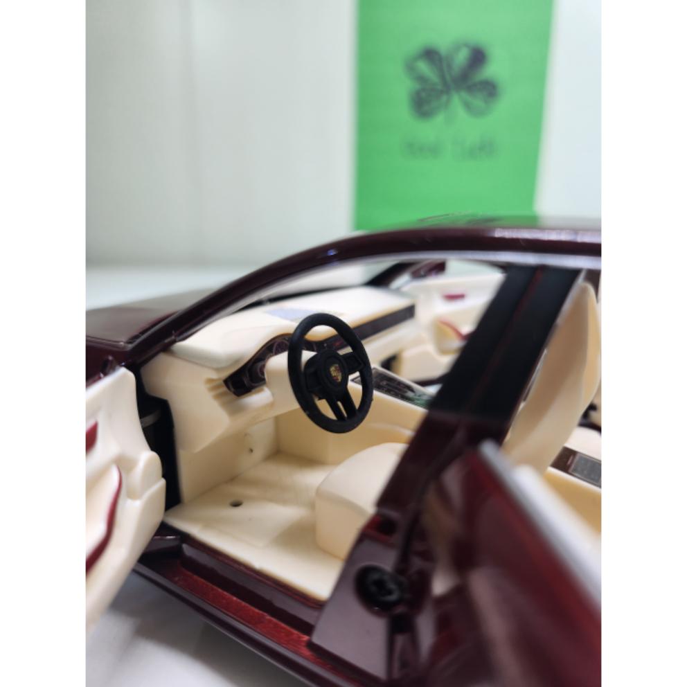 1:Mașinuță de Jucărie Model Diecast Scara 24 - Colecție Porsche, Volkswagen, Panamera, Ferrari (Maro)