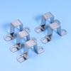 5Pcs Thickened U-Shaped 304 Stainless Steel Horseback Tube Saddle Clip Buckle Throat Hoop Ohm Tube Card Pipe Fixing Clamps