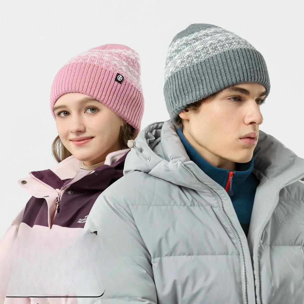 Cold Hat Men's Autumn and Winter Korean Version of Warm Knitted Hat Japanese Versatile Plus Velvet Ear Protection Wool Hat Women's Head Hat