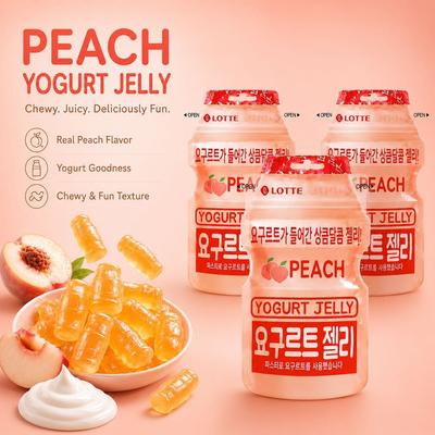 Caramelle Gommose Lotte Yogurt Gusto Pesca 50g