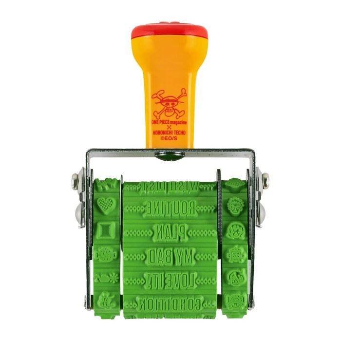 [Hobonichi] Sanbi x [Hobonichi] Rotating Stamp - ONE PIECE - Planner Accessory - Multicolor - 90x61mm
