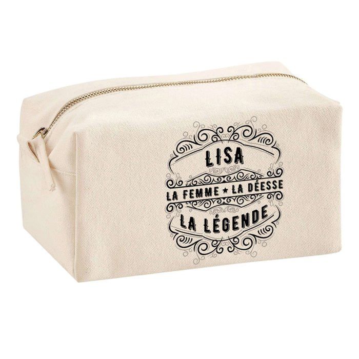 Trousse multifonction Lisa Femme Déesse Légende Cadeau Anniversaire Idée Personnalisé Original | Trousse Scolaire Fournitures Bureau