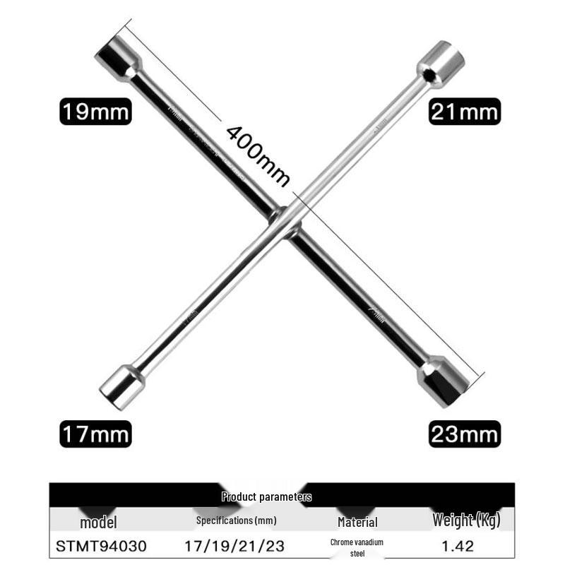 

Stanley Universal Sedan Tire Wrench 17/19/21mm