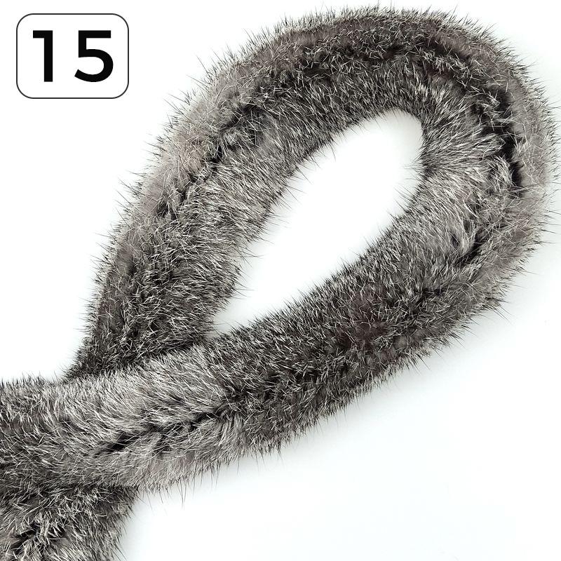 1 Meter Soft Artificial Rabbit Fur Furry Ribbon 6cm Fluffy Tapes DIY Trimming Hanfu Cloak Garment Edge Sewing Crafts Accessory
