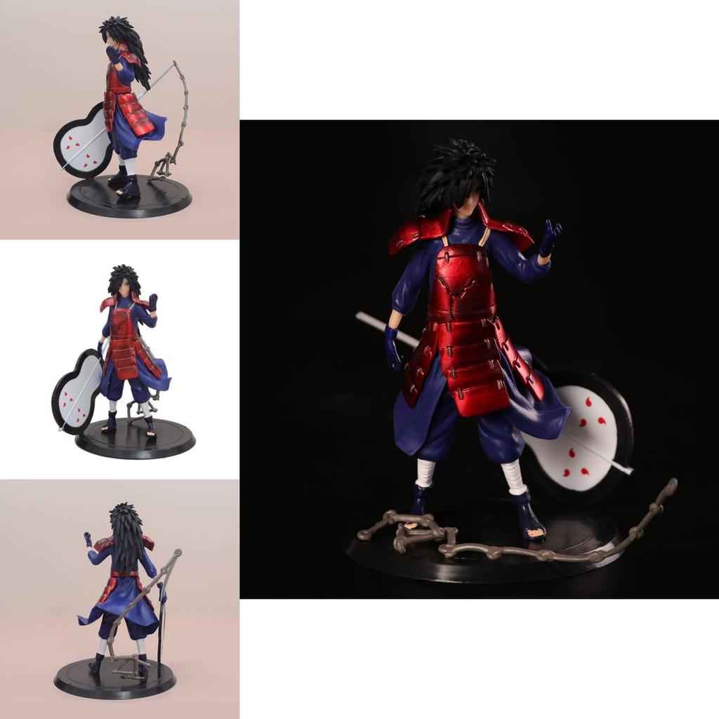 Premium Naruto Uchiha Obito Tobi Fan Action Figure Vibrantly Colored Pvc 19cm Model
