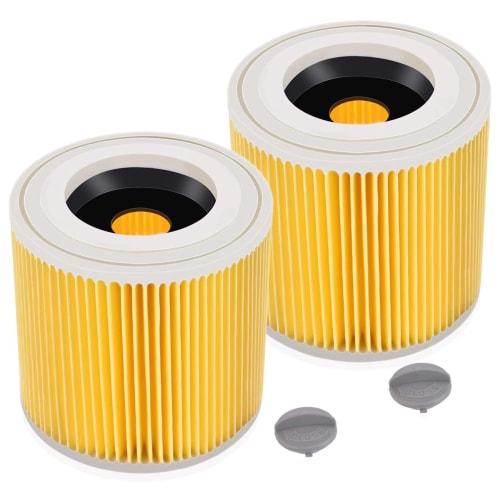 Replacement Cartridge Filter for Karcher WD3 Premium, WD2, WD3, WD3P, WD3MV2, and MV3 Vacuum Cleaners