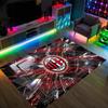 AC Milan Design Crystal Velvet Carpet Cozy Non?Slip Printed Rug For Bedroom Living Room Entrance