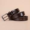 Leather Belt Men's Premium Versatile Business Belt Pin Buckle