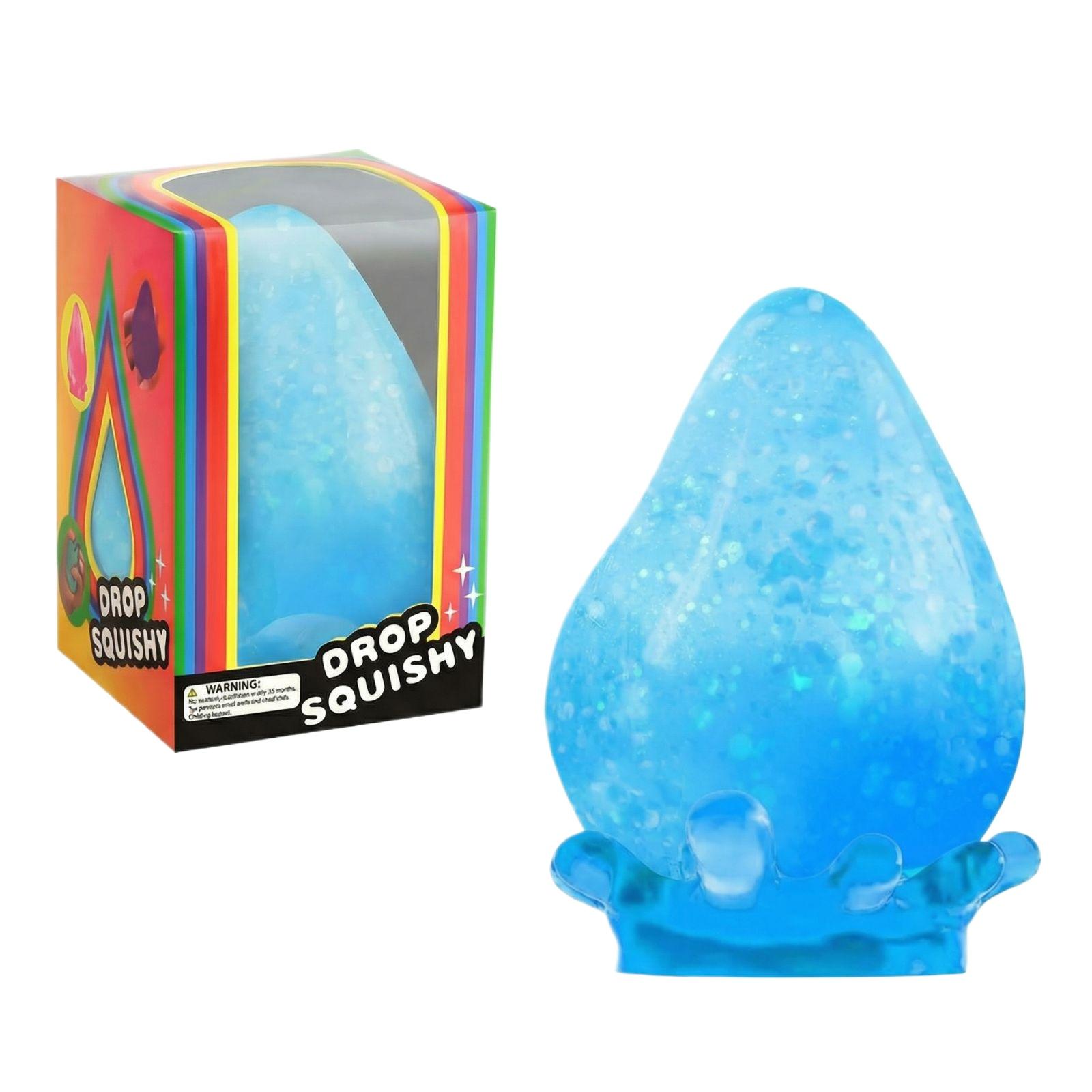 The Dreamy Water Drop Is A Magical, Smooth, Sensory Toy With A Satisfying Feel And Shiny Stuffing. One Size синий