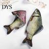 Lustiges Federmäppchen, Realistisches Karauschen-Mäppchen, 3D-Bionische Fischform, Fleckenresistenter Stoffbeutel, Große Kapazität Reißverschluss-Organizer,