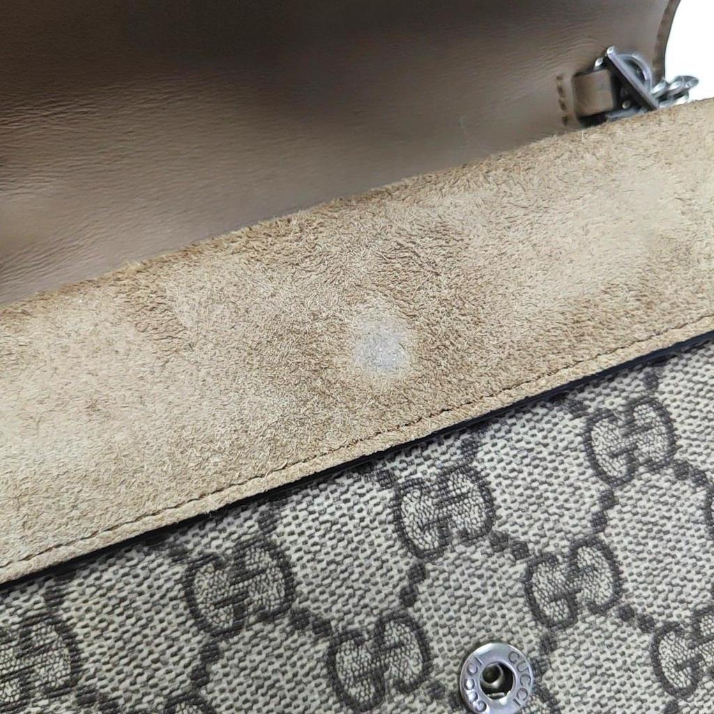 [Pre-Owned] Gucci Dionysus GG Supreme Super Mini Bag 'Beige' - Very Good #1S12MM7