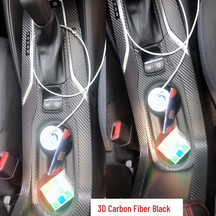 19 Corolla Levin Dual Engine Interior Gear Console Decoration Sticker