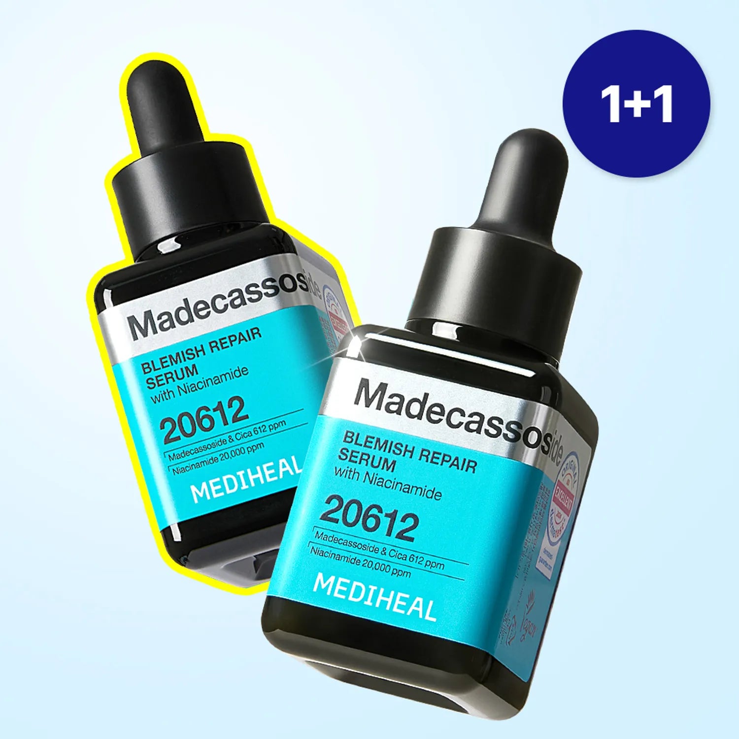 MEDIHEAL Madecassoside Blemish Repair Serum 40ml x2 Exclusive Gift Edition Madecassoside 40+40ml