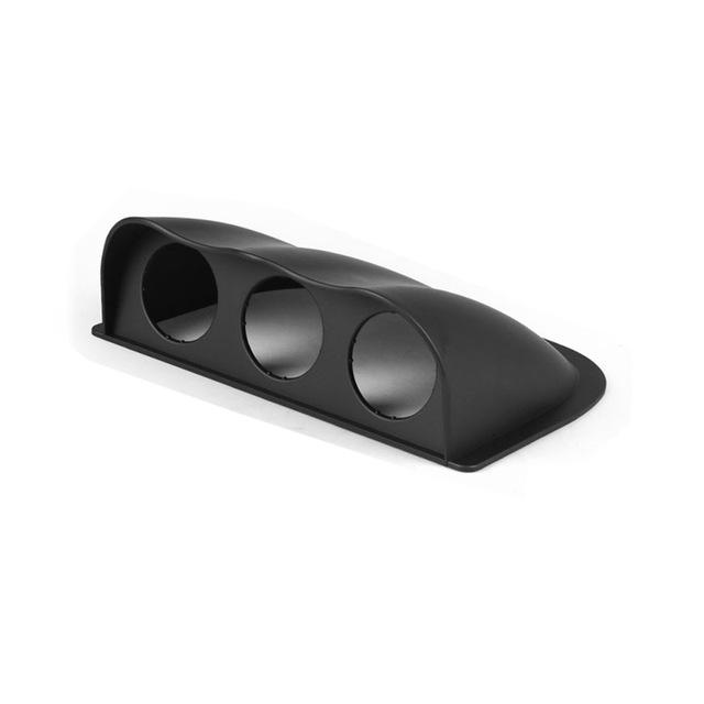 2" 52mm Gauge Pod Mount Holder Racing Dash Board Dual Triple Gauge Pod Black Carbon Fiber Color Double Triple Gauge Pods