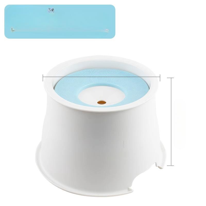 

Миска для питьевой воды для собак, не промокающая пасть, миска для воды для кошек, защита для шеи кошки, плавающая миска для воды для собак, противоударный плавающий питьевой фонтанчик для домашних животных 23*15cm