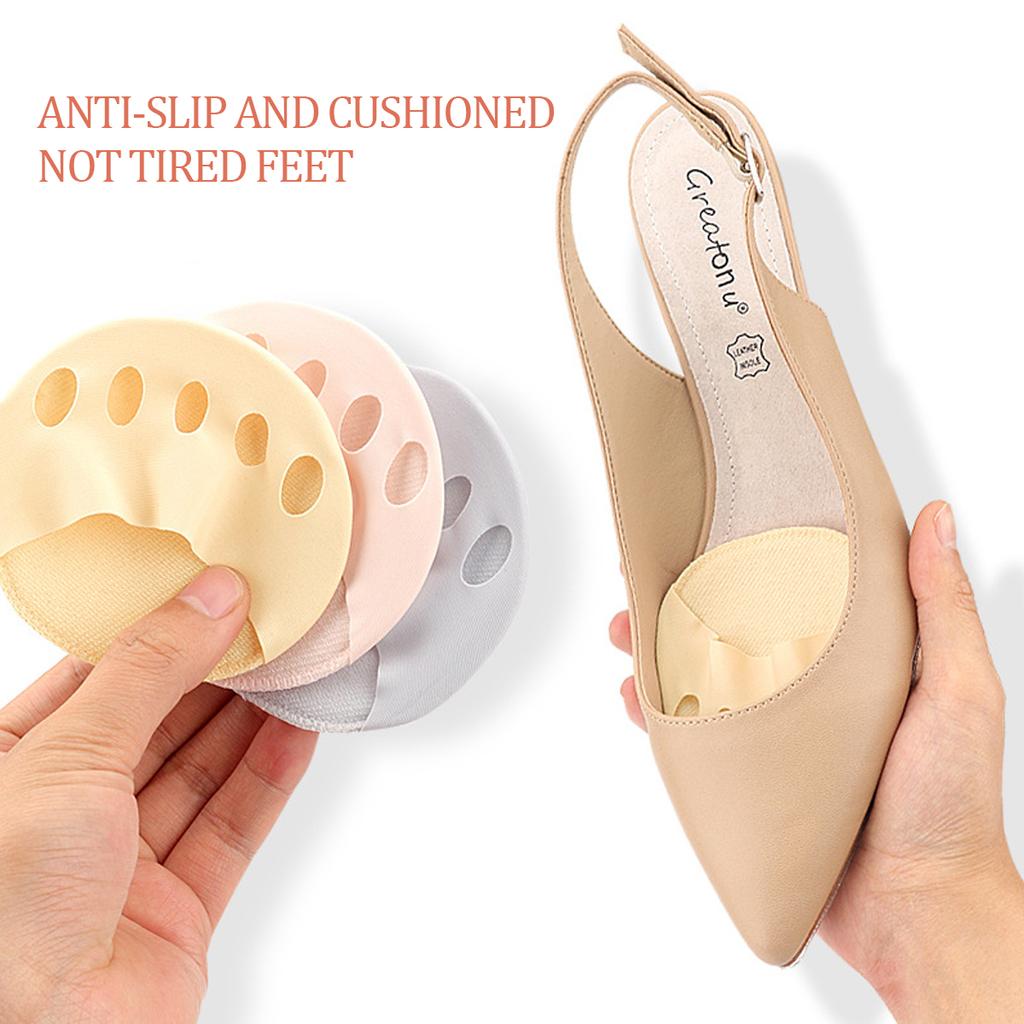 1 pairs Five Toes Forefoot Pads for Women High Heels Halfinsoles calluses CornsFoot care Absorbs Shock socks Toe Pad Inserts