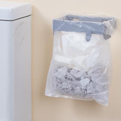 Portasacco Pieghevole Montato a Parete Porta Sacchi Spazzatura da Cucina Organizzatore Sospeso Contenitore/Dispenser per Sacchetti di Plastica