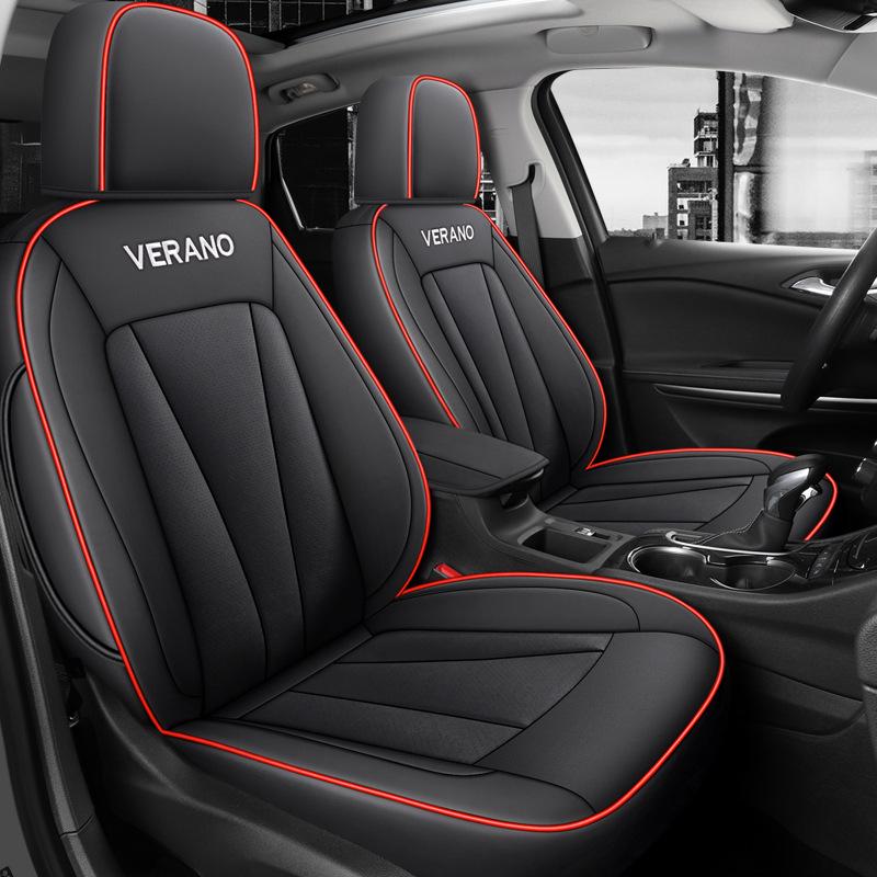 Four Seasons Universal Buick Verano Wear-Resistant Leather Car Seat Cover