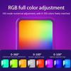 RGB Full Color LED Video Light 3000K-9000K Mini Pocket Fill Lights 1200mAh Type-C Charging Camera Light for Photography Studio